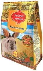Корм для кроликов «Родные корма» Стандарт, 400 г