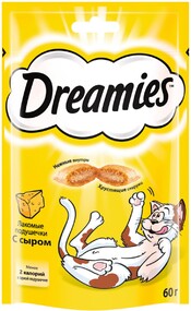 Лакомство Dreamies Подушечки с сыром для взрослых кошек 60 г