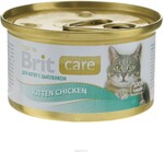 Care Cat консервы для котят, с курицей, 80 г