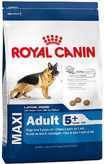 Корм для собак Royal Canin Size Maxi Adult 5+ для крупных пород старше 5 лет, птица 15 кг
