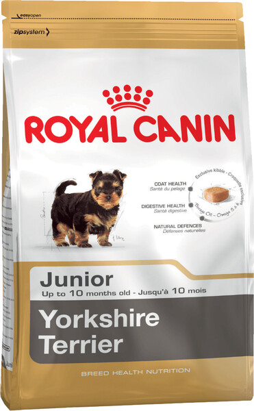 Yorkshire Terrier Junior корм для щенков породы йоркширский терьер в возрасте до 10 месяцев, 500 г