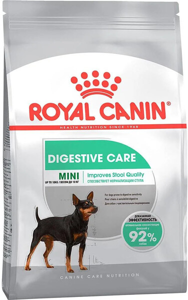 Mini Digestive Care сухой корм для собак маленьких пород с чувствительным пищеварением, 1кг