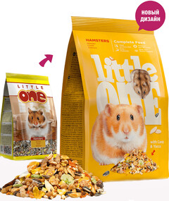 Корм для грызунов Little One для хомячков 900г