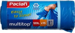 Мешки для мусора Paclan Multitop 120 л 15 шт