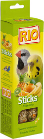 Лакомство RIO Sticks для волнистых попугаев и экзотов с тропическими фруктами 80