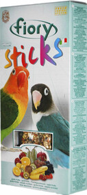 Sticks Палочки для средних попугаев с фруктами, 2х60 г