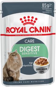 Корм для кошек ROYAL CANIN Digest Sensitive с чувствительным пищеварением мясо в соусе пауч 85г