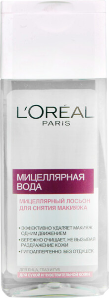 Мицеллярная вода L'Oreal Абсолютная Нежность, 200 мл
