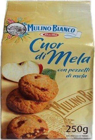 Печенье Barilla Mulino Bianco Cuor di Mela Песочное