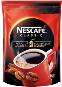 Кофе растворимый Nescafe Classic, 320 г