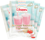 Сухая смесь С.Пудовъ Молочный коктейль Клубничный 30г
