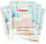 Сухая смесь С.Пудовъ Молочный коктейль Ванильный 30г