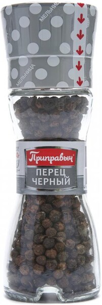 Перец Приправыч черный горошек мельница 43 г
