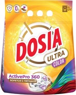 Стиральный порошок Dosia Ultra Color ActivePro 360, 3 кг