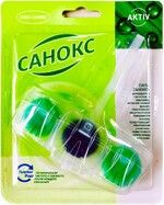 Освежитель-блистер Санокс, Color Fresh Голубая вода, классический, 40 гр., ПЭТ