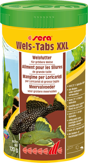 Корм для рыб Wels Tabs XXL 250 мл (120 г)