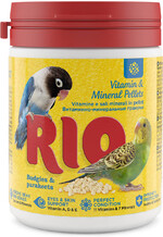 Витаминно-минеральные гранулы RIO для волнистых и средних попугаев, 120г