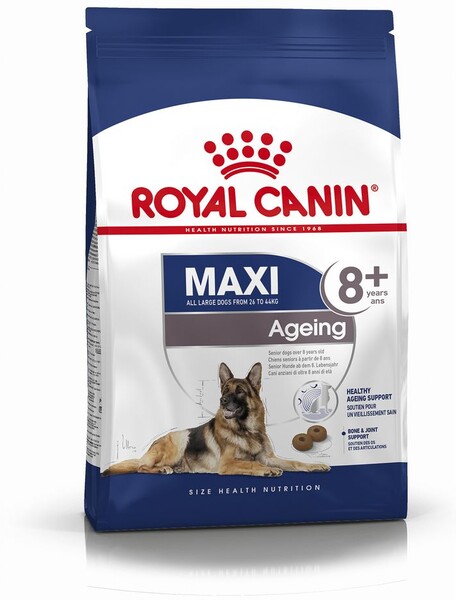 Maxi Ageing 8+ корм для пожилых собак крупных пород старше 8 лет, 3 кг