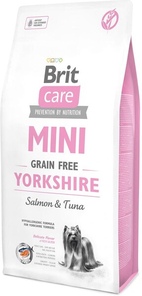 Care MINI GF Yorkshire беззерновой корм для йоркширских терьеров, 7 кг