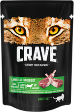 Влажный корм для кошек Crave Ягненок 70г