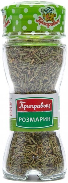 Розмарин, баночка солонка, Приправыч, 24 гр., стекло