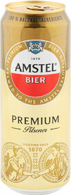 Пиво светлое AMSTEL Premium pilsener пастеризованное, 4,8%, ж/б, 0.45л Россия, 0.45 L