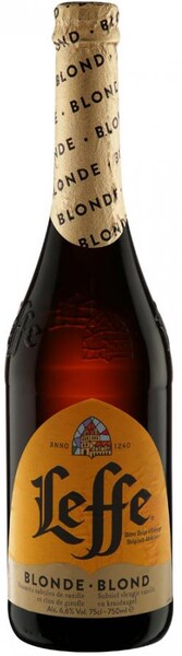Пивной напиток Leffe Blond светлый фильтрованный 6,6%, 750 мл