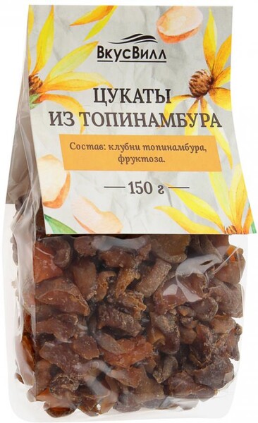 Цукаты ВкусВилл из топинамбура 150 г