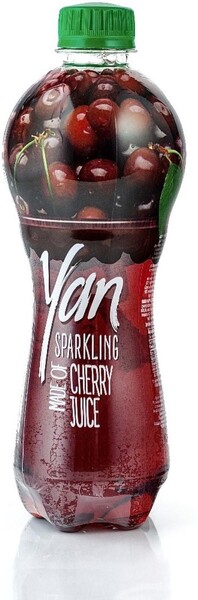 Напиток сокосодержащий YAN Sparkling вишневый газ. ст. 0.47L