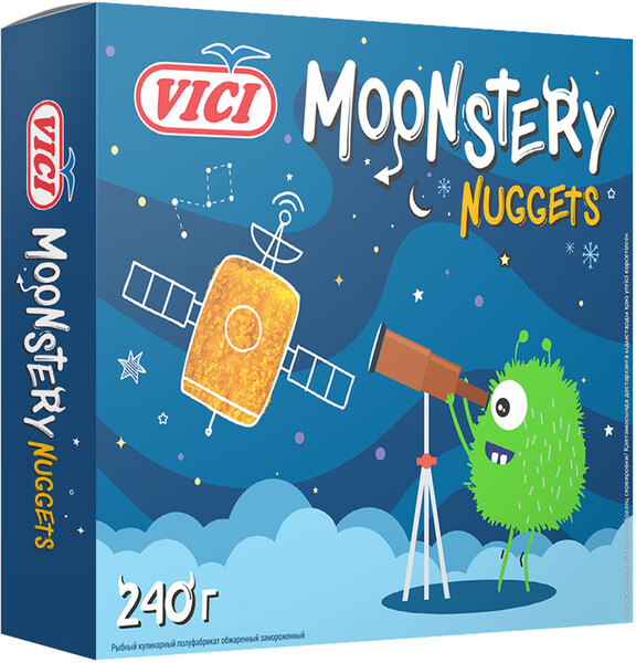 Полуфабрикат Vici Наггетсы Moonstery Nuggets из филе 240 г