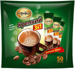 Кофе растворимый 3 в 1 КРЕПКИЙ 50 пакетов 800 гр