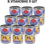 Консервы для собак «Родные корма» говядина с потрошками в желе по-купечески, 410 г