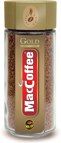 Кофе MacCoffee Gold растворимый сублимированный 100 г