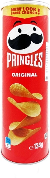 Чипсы Pringles оригинальные с солью,Малайзия,134г