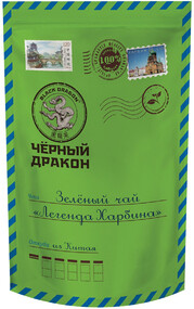 ЧАЙ ЗЕЛЕНЫЙ BLACK DRAGON ЛЕГЕНДА ХАРБИНА, 100 Г