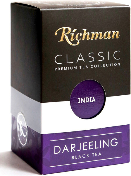 Чай черный листовой ДАРДЖИЛИНГ, 100г ИНДИЯ