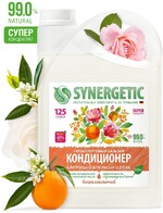Кондиционер Synergetic апельсин и роза, 3,75л