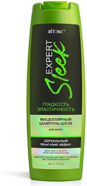 Шампунь-шелк для волос глакость и эластичность Мицеллярный, Витэкс, 400 мл., ПЭТ