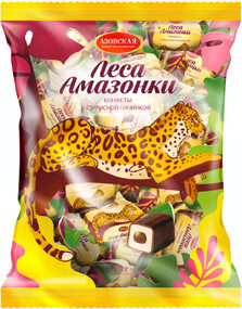 Конфеты помадные с ирисной начинкой глазир. 