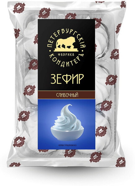 Зефир Петербургский Кондитеръ Сливочный