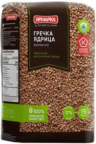 Гречка Ярмарка ядрица фермерская 700г