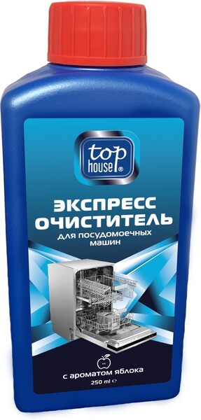 Экспресс-очиститель Top house для посудомоечных машин лимон 250мл