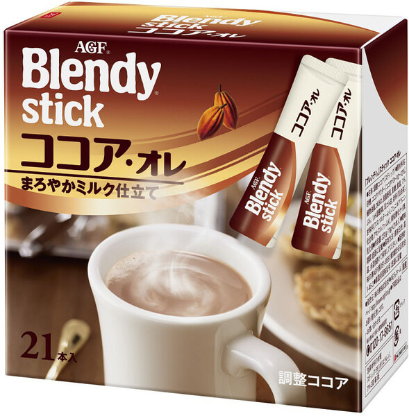 Кофейный напиток BLENDY STICK с молоком и сахаром крепкий 3 в 1 с шоколадным послевкусием