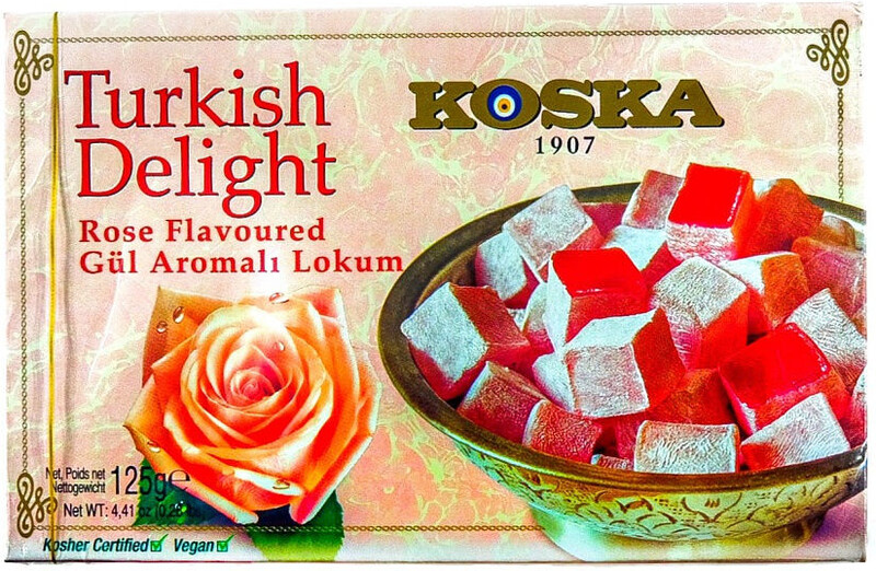 Рахат-лукум с ароматом розы, 125 гр