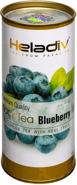 Чай HELADIV HD Round P.T. Blueberry 100 gr черный