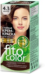 Стойкая крем-краска для волос FitoColor, цвет шоколад, 115мл