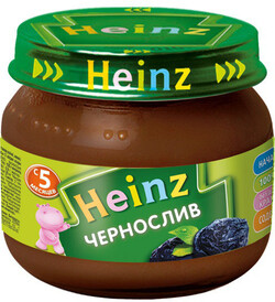 Пюре Heinz с черносливом без сахара с 5 месяцев 80 г