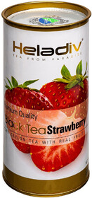 Чай HD Round P.T. strawberry 100 gr черный