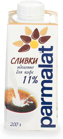 Сливки ультрапастерилизованные Parmalat 11%, 200г