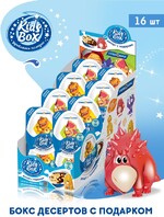 Десерт Конфитрейд Kids Box Турбозавры с подарком, 20 гр., ПЭТ